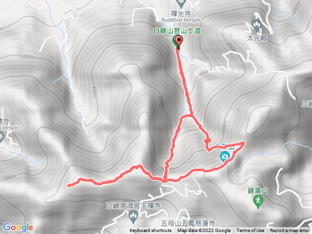 白雞山、鹿窟尖山