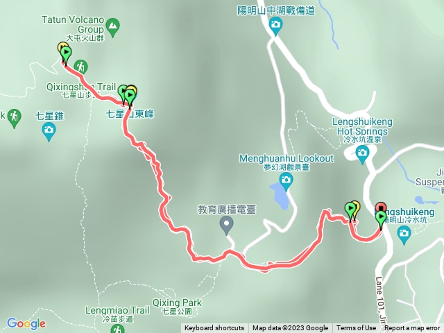 七星山步道Mt.Qixing Trail