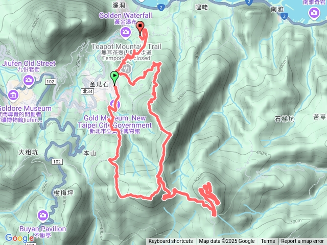 燦光寮山-草山-半屏山-六坑＆無極索道預覽圖