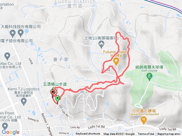 20210911 五酒桶山三角點、知性古道