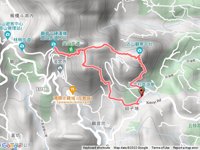 尖山 往回的步道 不好走 多注意