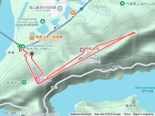 桃園市坪林登山口溪州山步道預覽圖