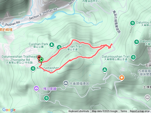 大崙尾山+翠山步道