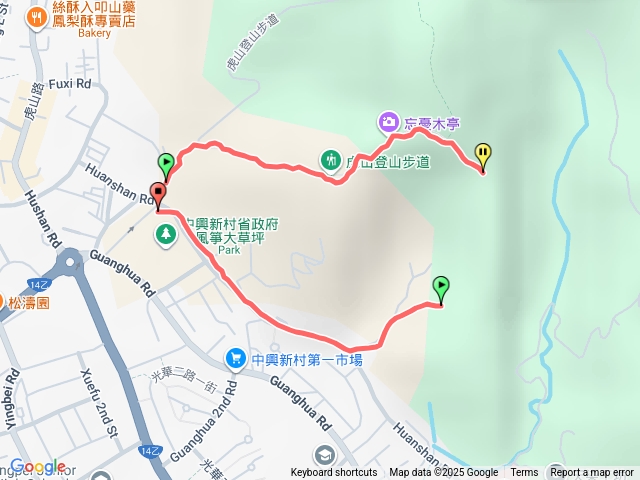 省府後山虎山步道預覽圖