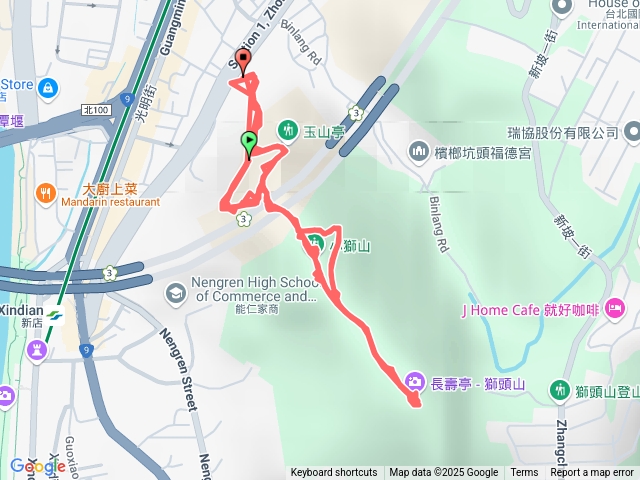 新店小獅山三峰-三進三出