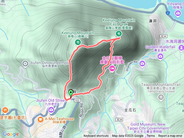 2025 01 01基隆山~基隆山東峰O型