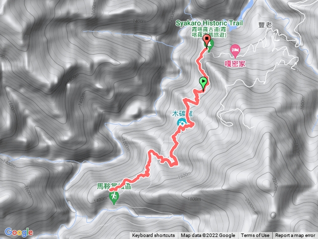 霞喀羅馬鞍山