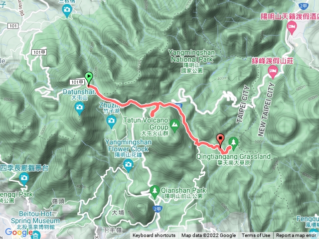 大台北下纵走第一段