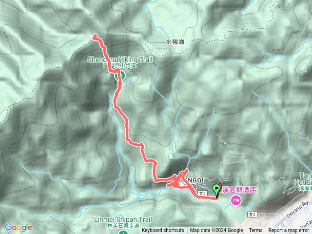 聖母山及五峰旗瀑布登山健行