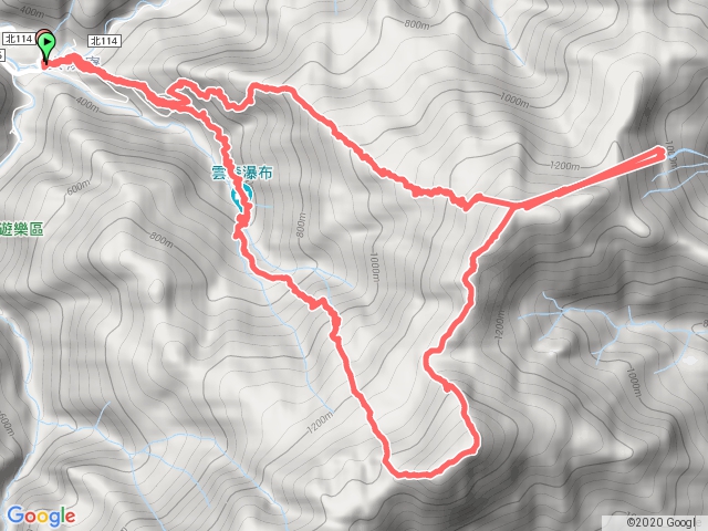 逐鹿山&卡保山&雲森瀑布 O型