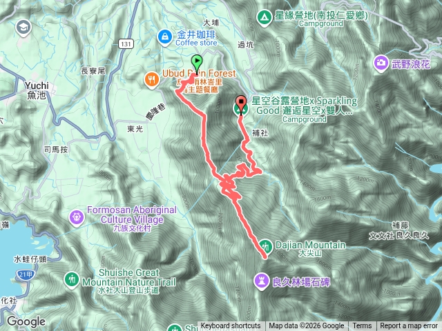 南投大尖山