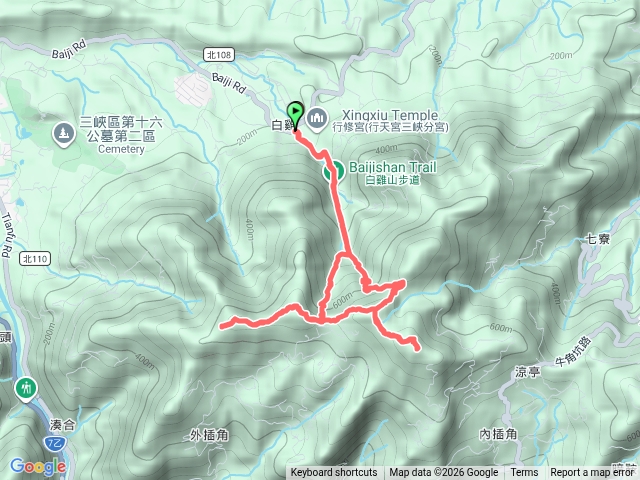 20260503白雞山、雞罩山、鹿窟尖山O型縱走～yaya