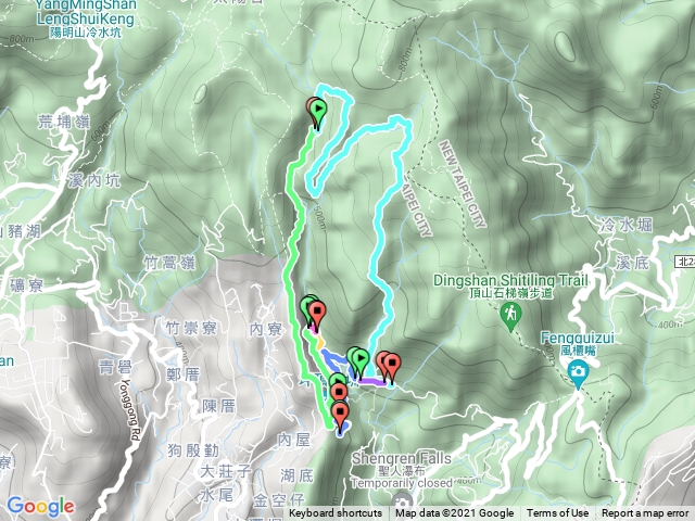 坪頂古圳上北五指山下荷蘭古道