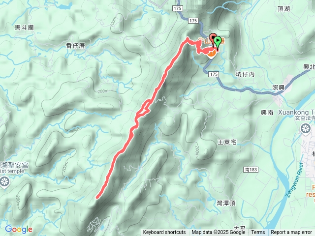 嘉南E三角點（坑仔內山）、大崖山 南瀛綠色長城大凍山系南南