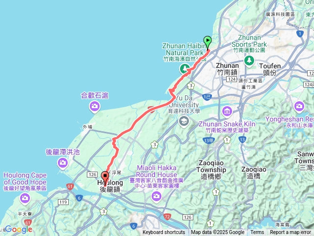 龍鳳漁港至後龍鐵馬道