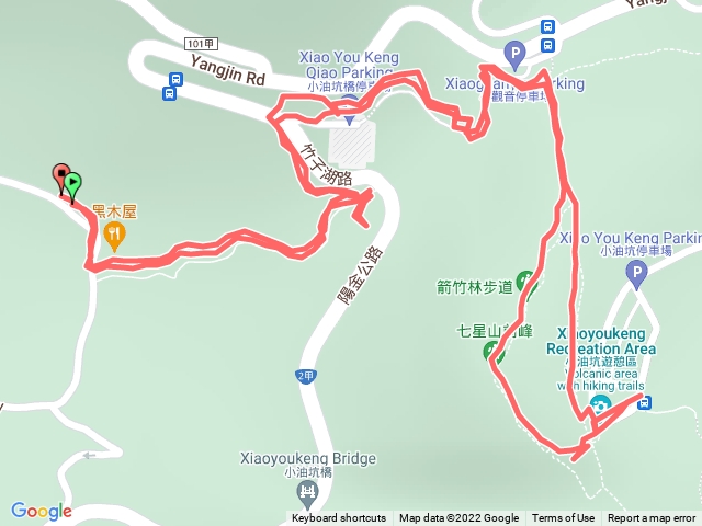 竹子湖/頂湖、小油坑