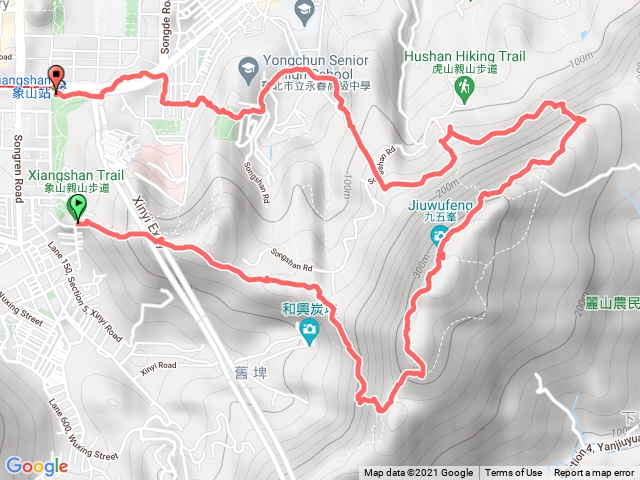 象山 拇指山 95峰 虎山