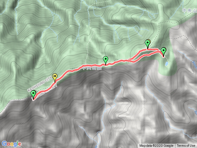 嘉明湖山屋-三叉山-嘉明湖 往返