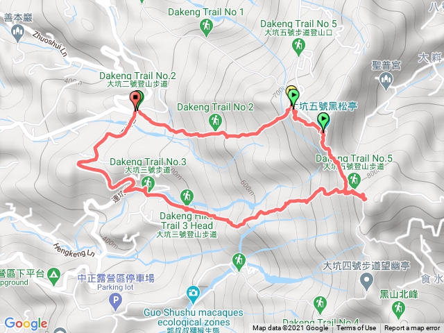 台中大坑2+5+3步道