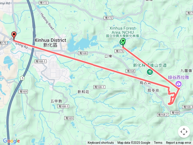 報2025-06-01(日)興大新化林場、礁坑仔山、後山步道