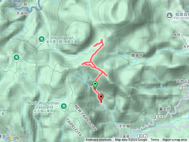 萬里林市古道翠翠谷大尖山預覽圖