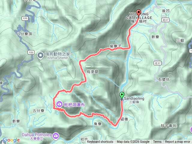 2026-04-12三貂嶺站-三貂嶺瀑布群-中坑古道-柴寮古道-猴硐車站預覽圖