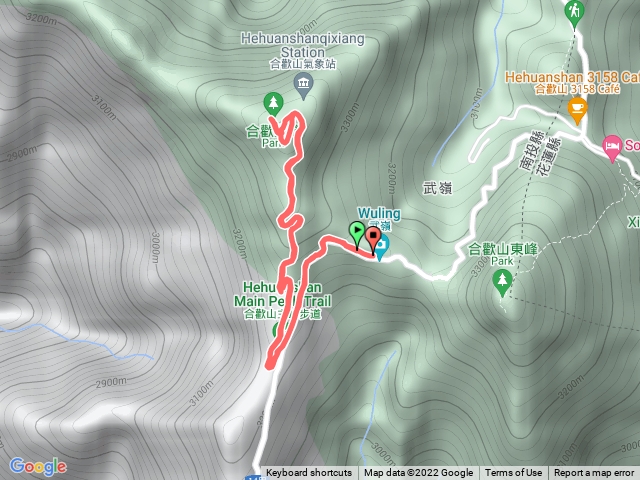 合歡山主峰武嶺來回