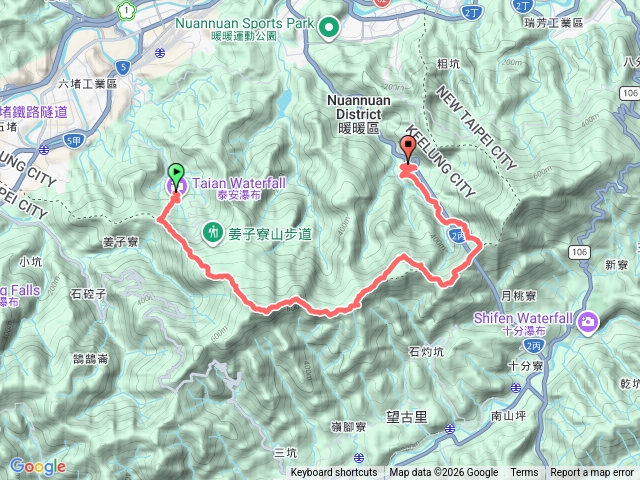 姜子寮山-頂子寮山縱走預覽圖