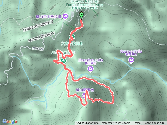 榛山登山步道預覽圖