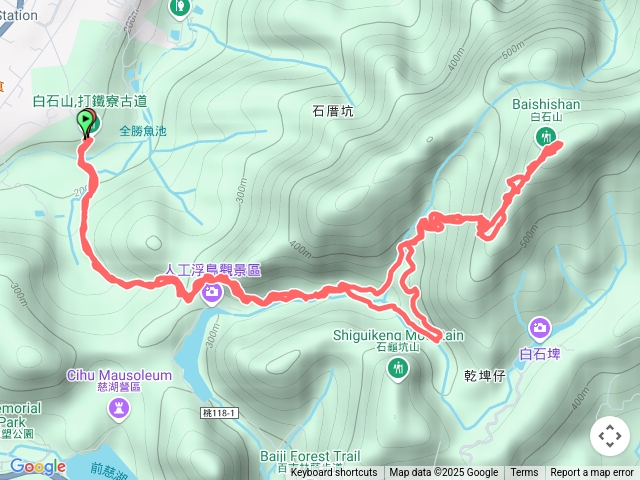 打鐵寮古道-白石山