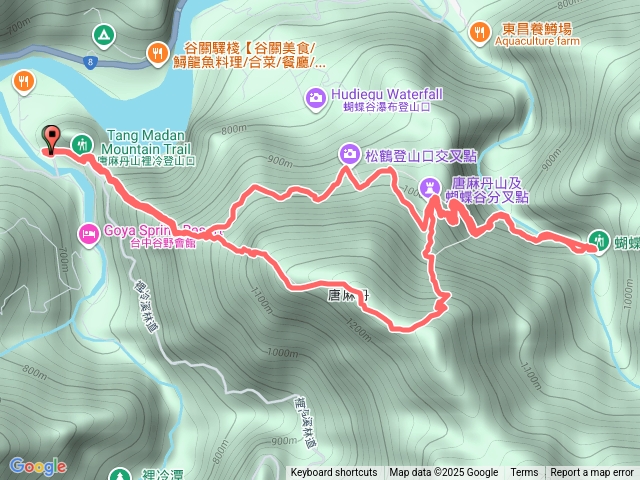 唐麻丹裡冷登山口下蝴蝶谷預覽圖