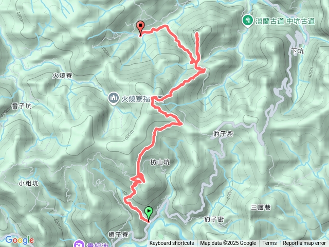 20250831坪林-淡蘭古道中路-枋山坑古道-枋山坑崙-中坑頭-枋山坑山-中坑古道西線-中坑西山-內盤山坑古道-內盤山站