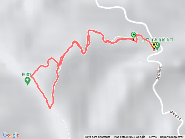 白賓山後山登山口預覽圖