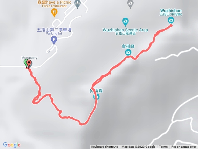 森遊竹縣五指山登山步道官方路線20230911