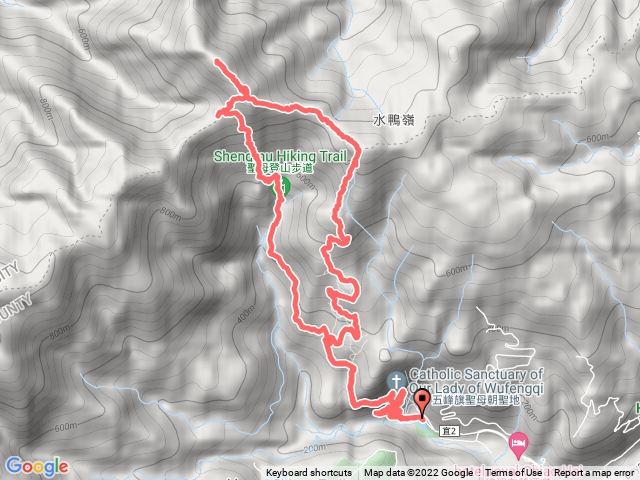 北五峰旗山-巴唐古道-三角崙山