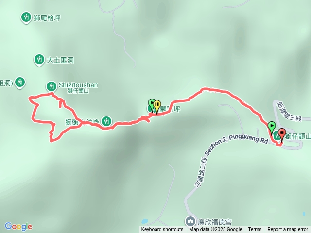 獅頭山隘勇線登山步道健行