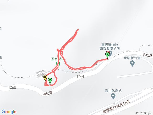 新竹市 五步哭山基石與請勿攀登電塔