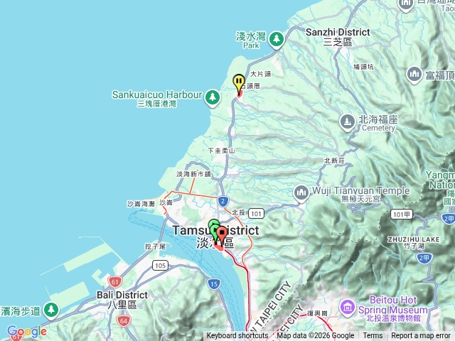 淡水南瓜隧道_淡水捷運站