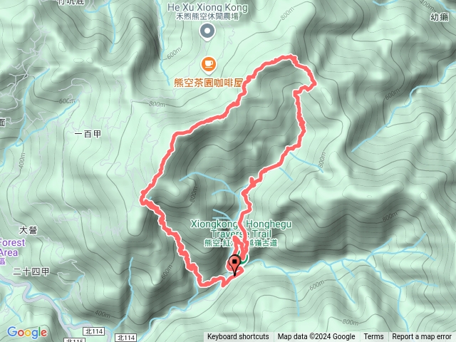 113.09.15 熊空橋｜竹坑山｜熊空山｜猴洞橋 O型預覽圖