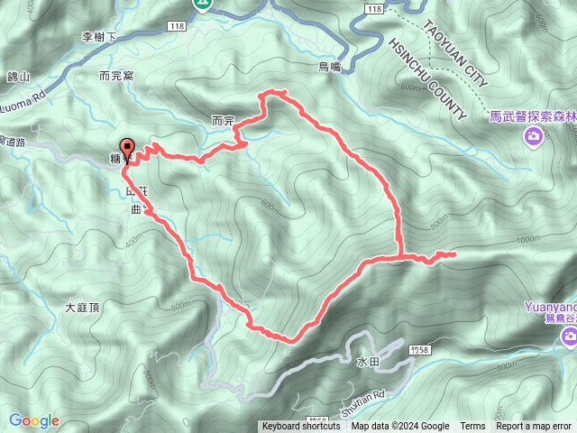 而完窩山、蓮包山、馬武督山O型20241028