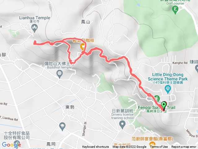鳳崎落日步道