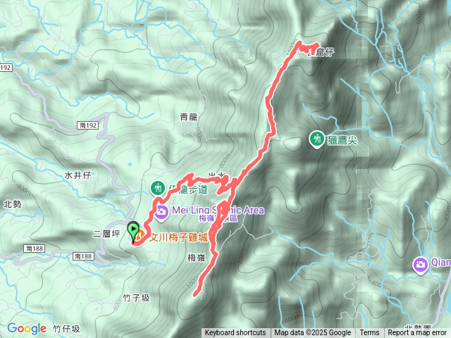 20251006福光山&梅峰&竹仔尖山&飯包尖山&難山