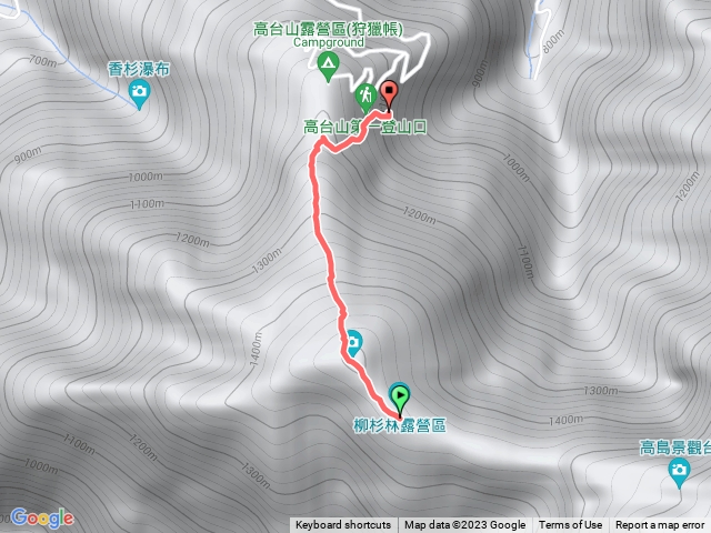 高島縱走2天1夜Day2:第三登山口—營地