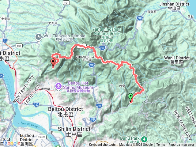 2026陽明山東西大縱走GO預覽圖