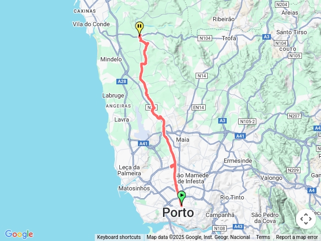 葡萄牙之路D1PortotoVilarinho