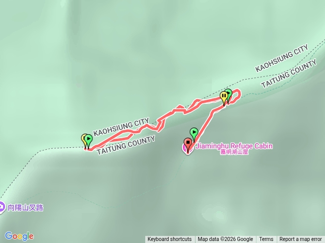 向陽山（北邊路線）預覽圖