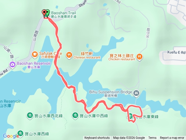 寶山水庫也有三角點