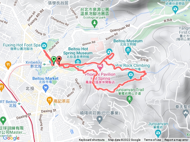 20221224-北投熱海岩場