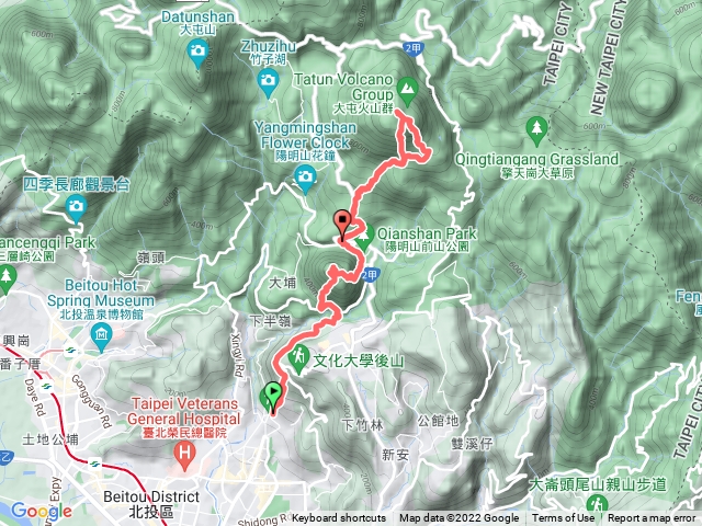 天母古道 七星山 
