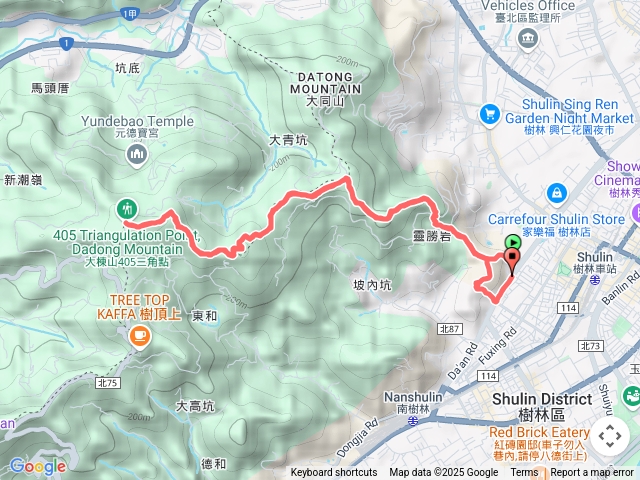 大棟山、青龍嶺、大同山步道